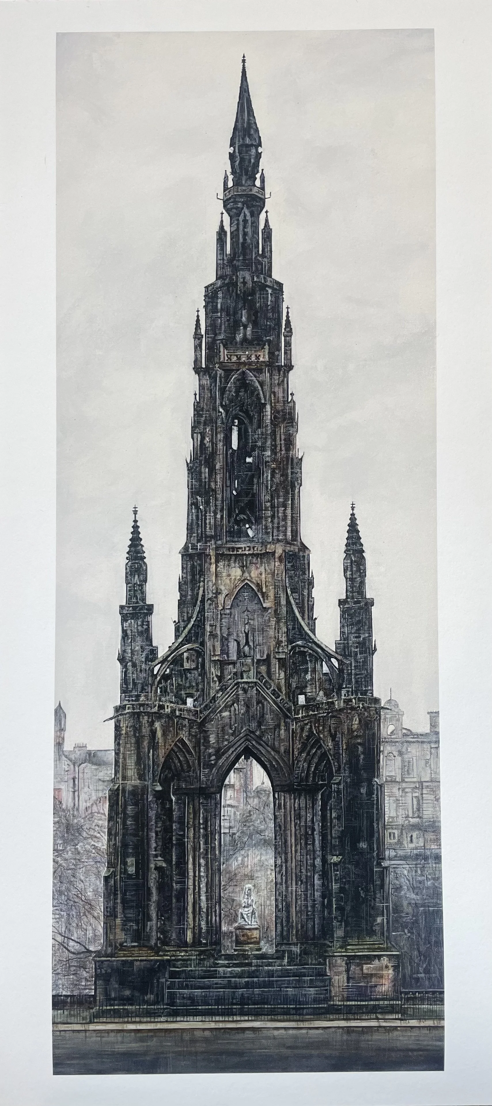 Scott Monument Print