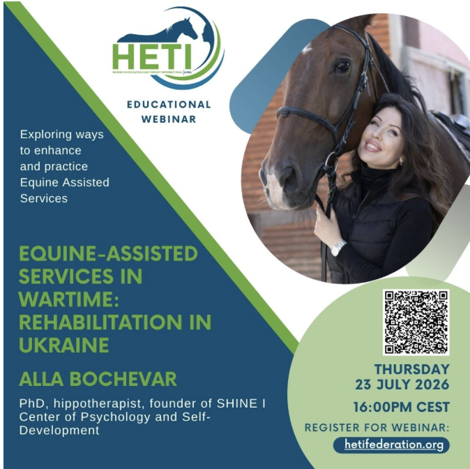 Equine Assisted Services in Wartime: Rehabilitation in Ukraine