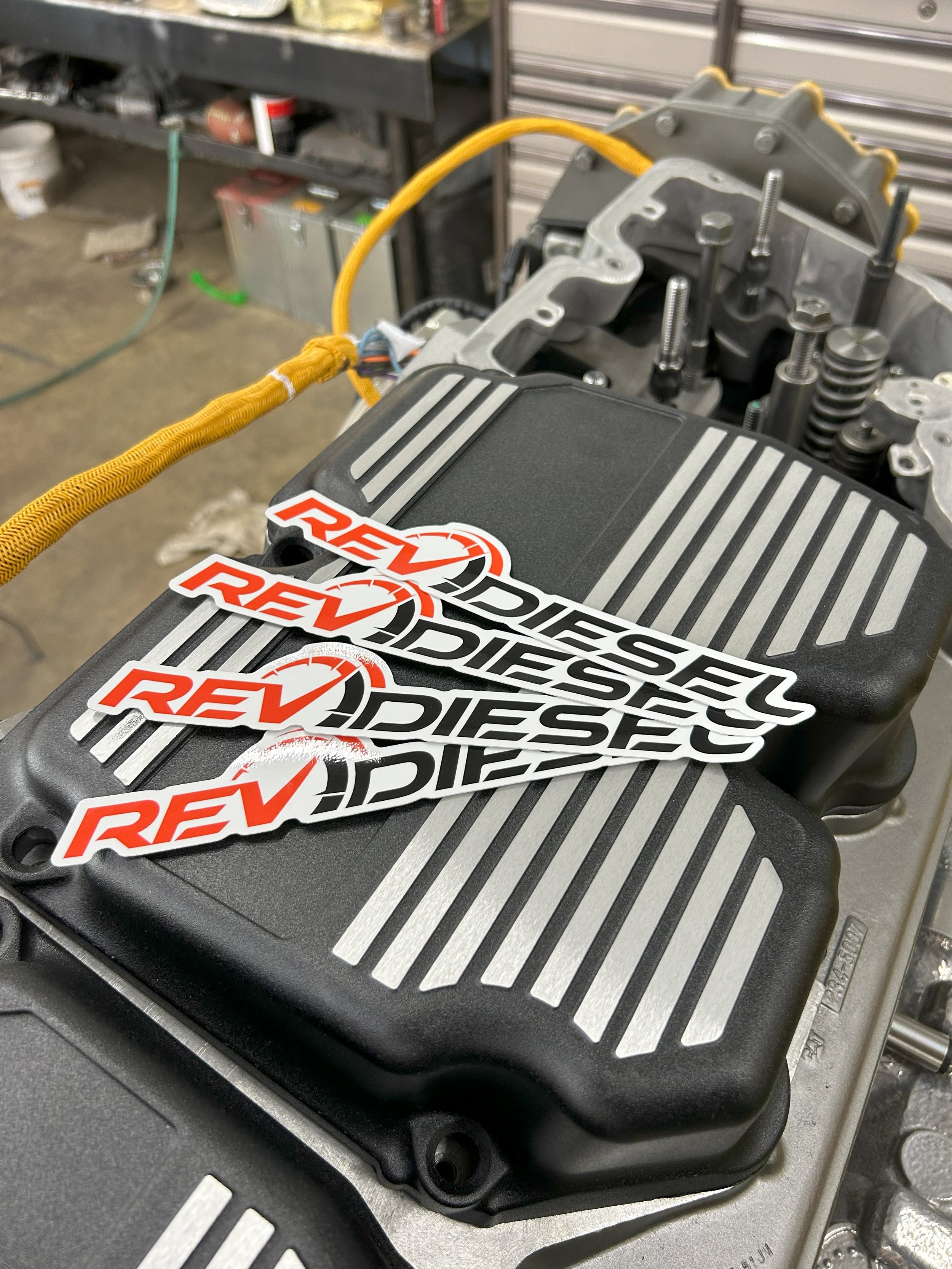 Rev Diesel Sticker