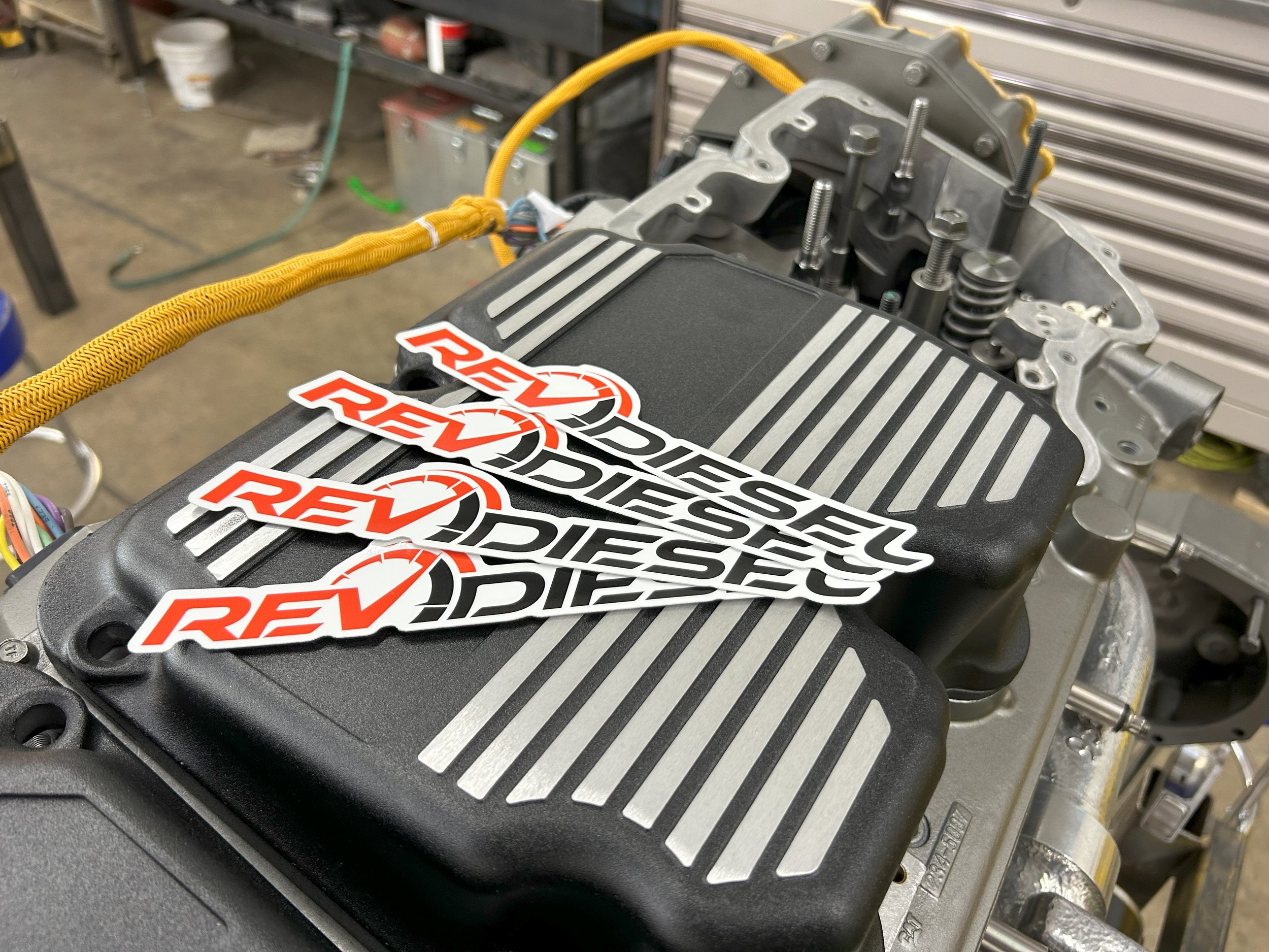 Rev Diesel Sticker