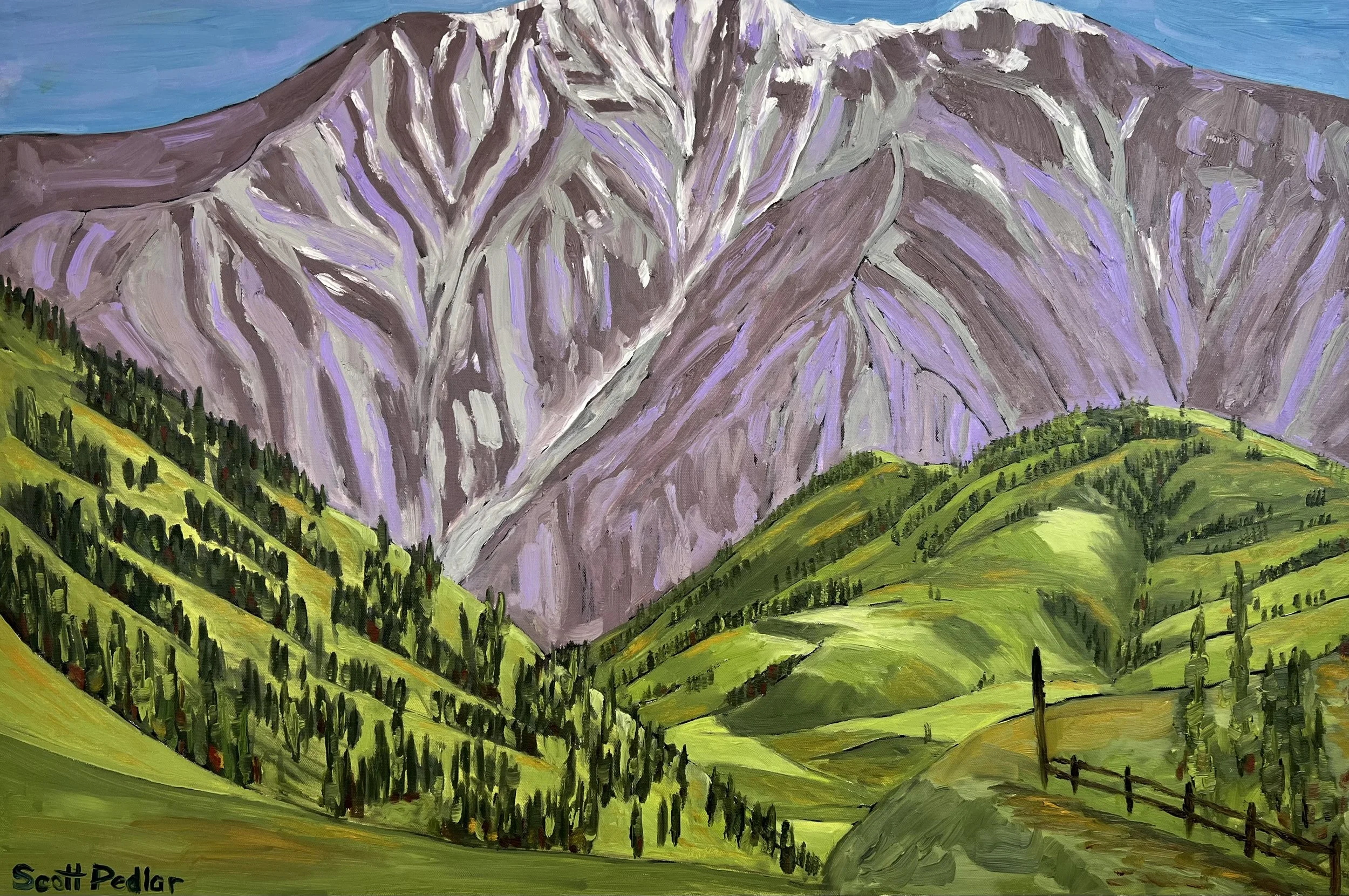 Ominous mountain