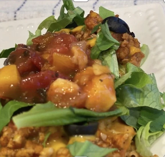 Mexican lasagna- Gluten and dairy free