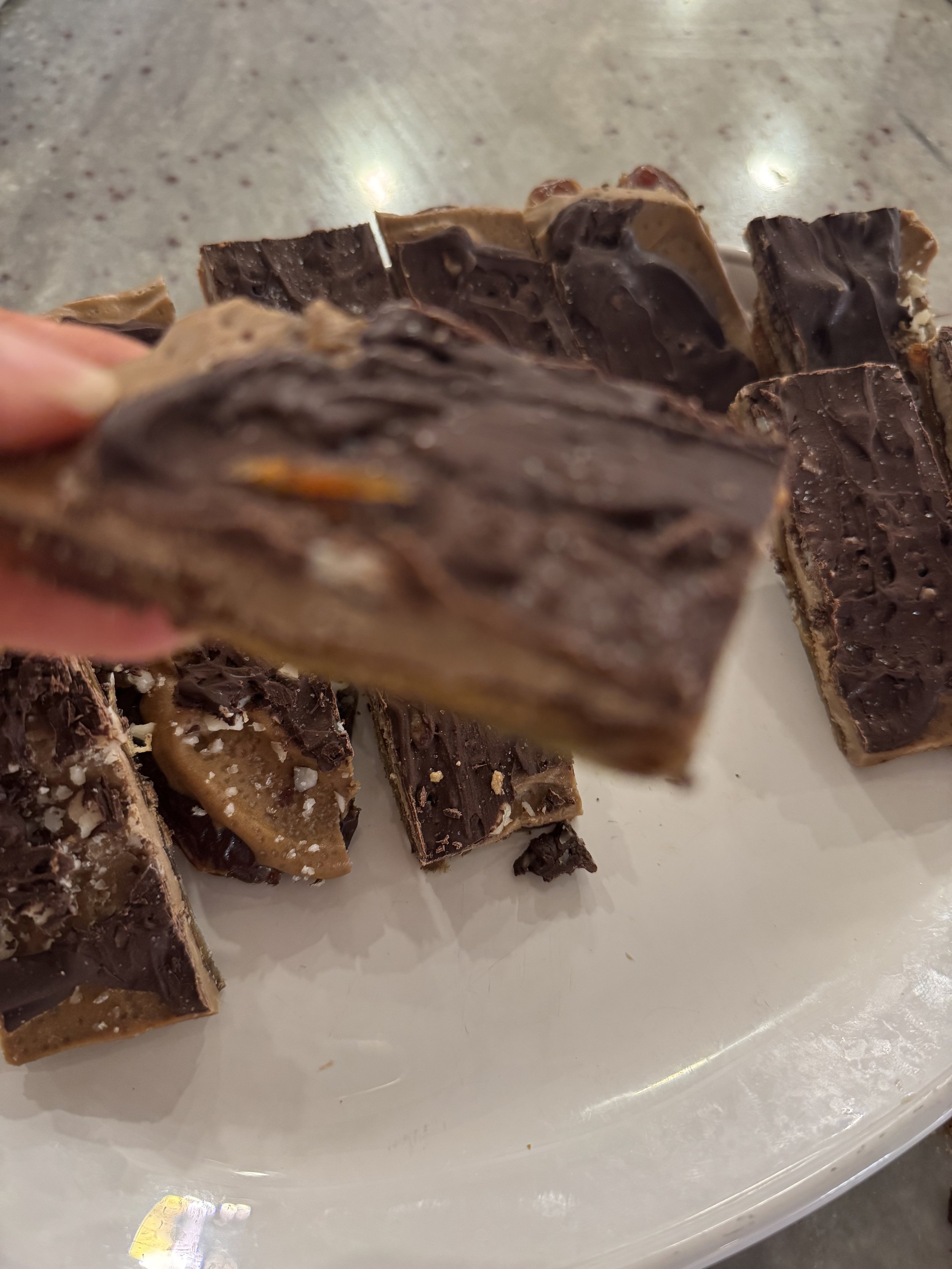 Protein Snickers bark(DF/GF)