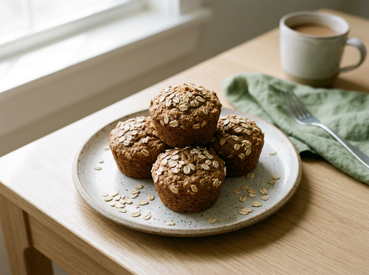 Sourdough GF/DF banana muffins