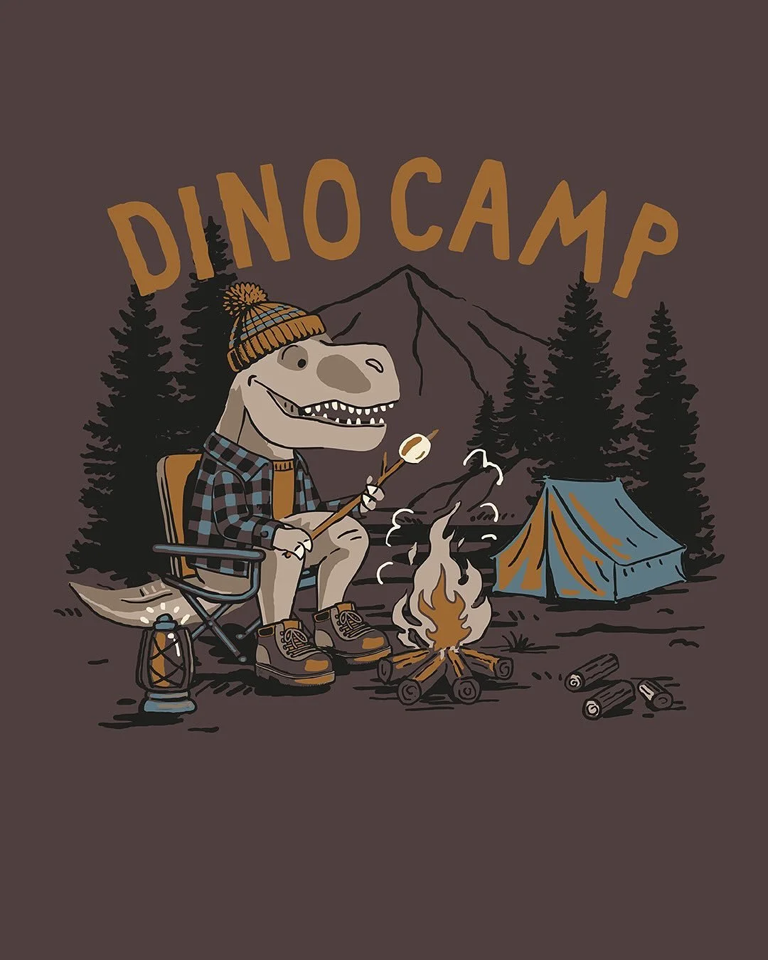 Notre dino campeur au coin du feu pour @sergent_major_officiel 🦖

🏕

Our little camper dino by the campfire for Sergent Major 🦖

.
.
.
#studioparistanbul #illustration #printdesign #teeshirts #dino #camping #dinosaurs #kidsfashion #kidsfallfashion