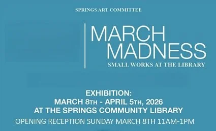 March Madness: Small Works at the Library