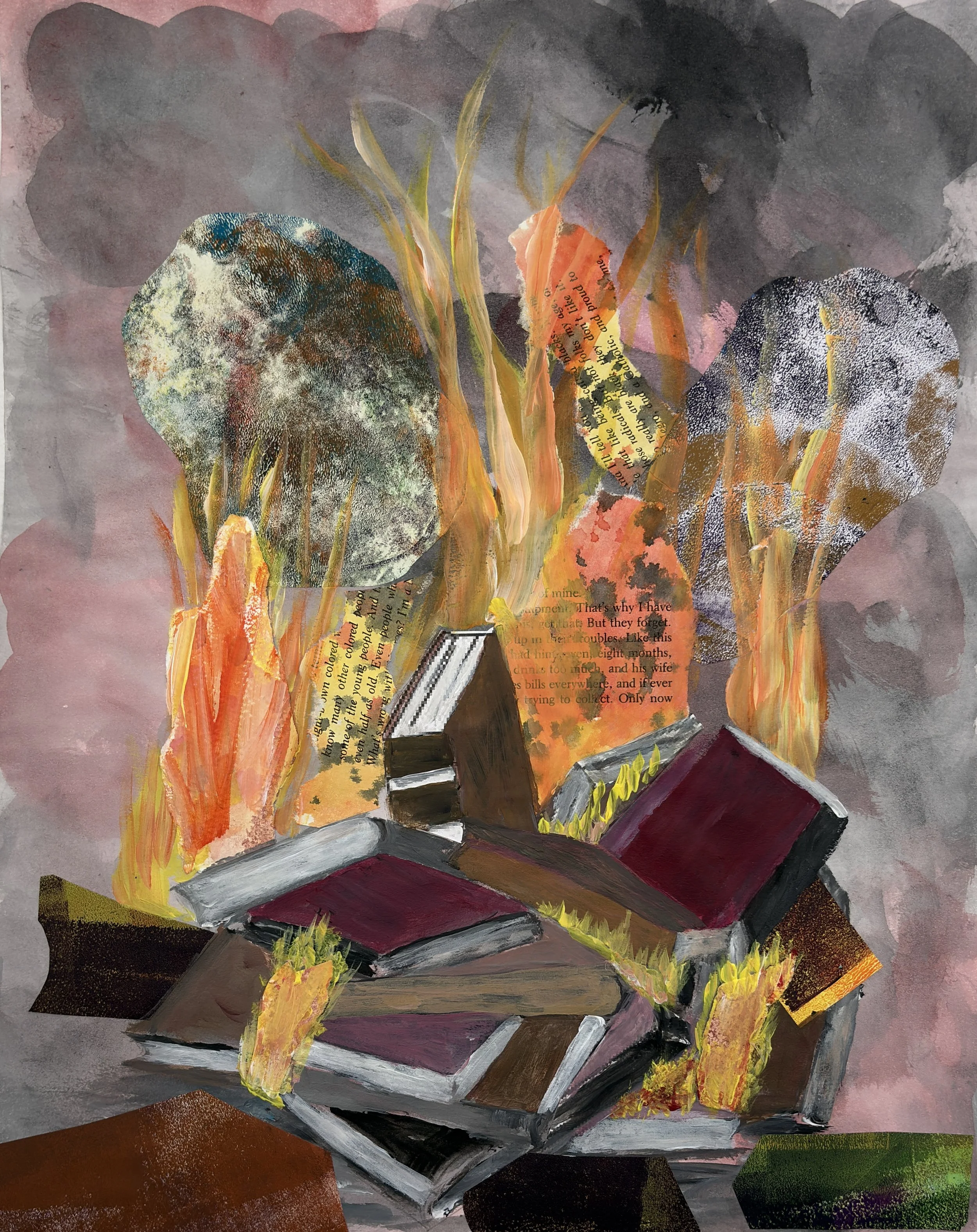artwork on view by Janet Rojas