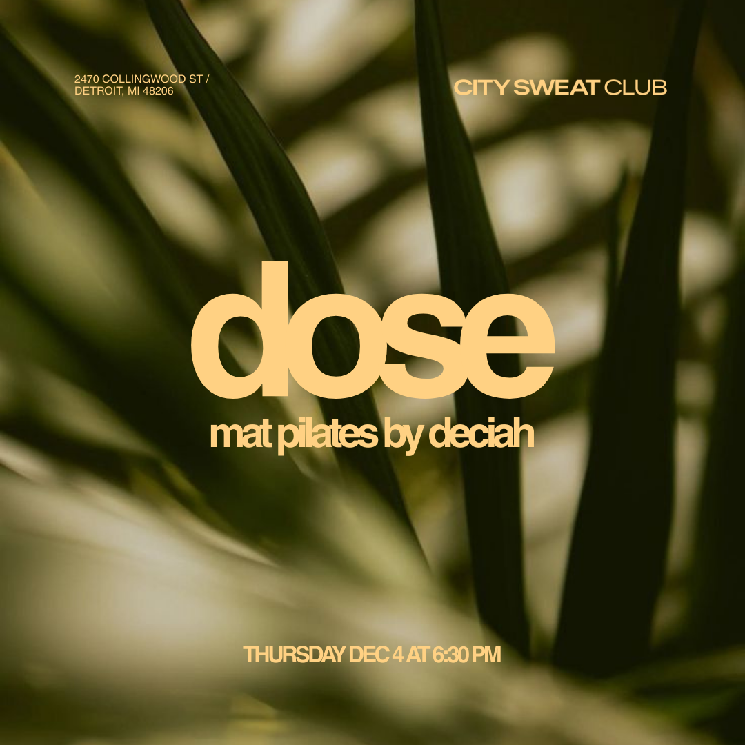 DOSE: Mat Pilates by Deciah