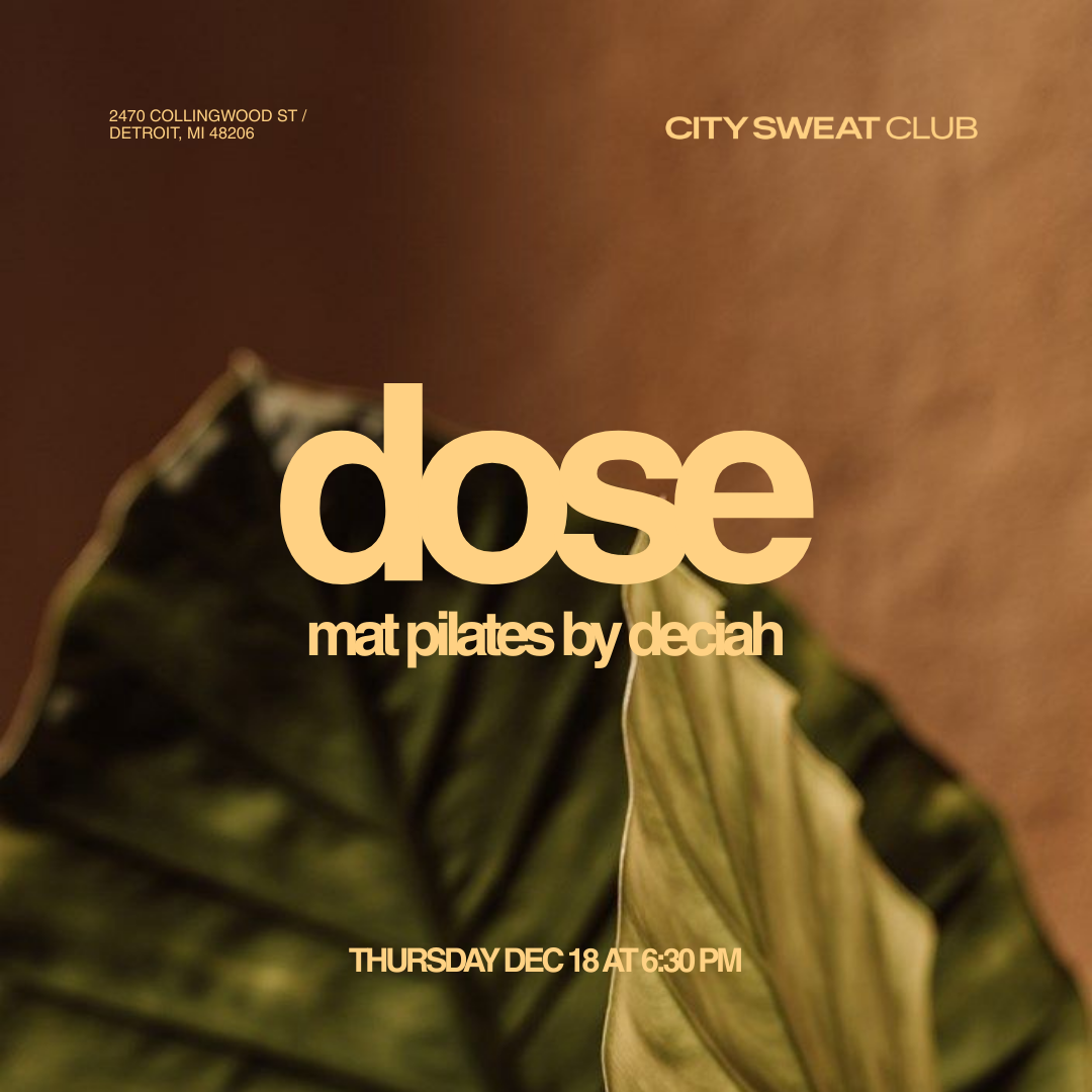 DOSE: Mat Pilates by Deciah