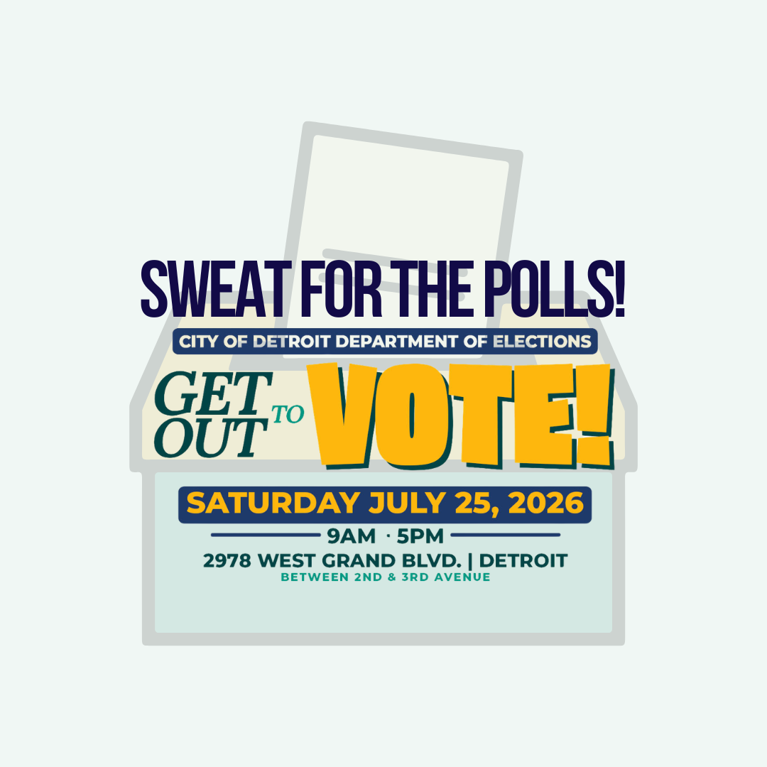 SWEAT for the Polls! Move the City to VOTE