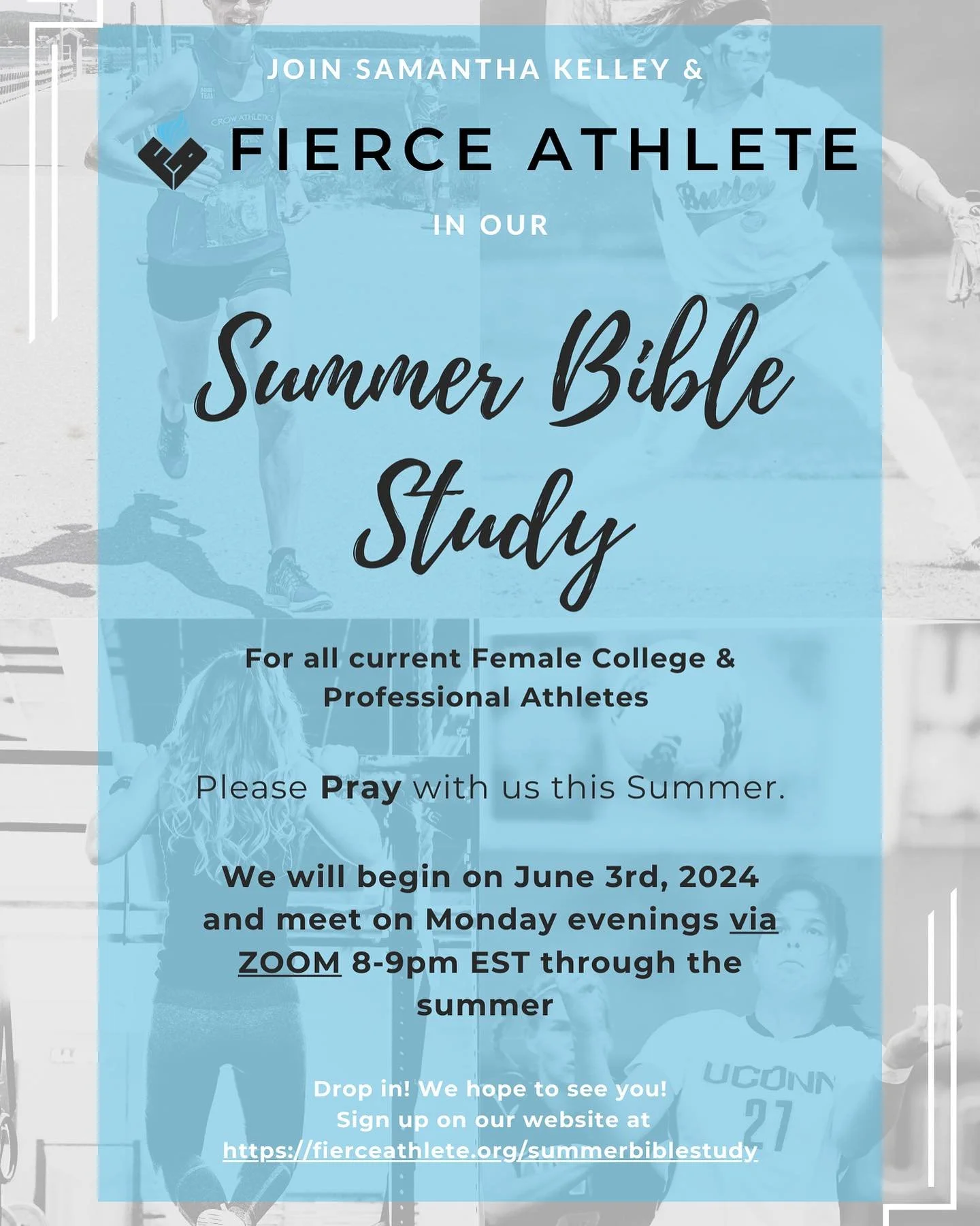 Pray with us THIS Summer!!! We cannot wait to take this journey along side you. Sign up NOW. https://fierceathlete.org/summerbiblestudy
