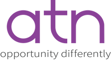 The ATN Audio Tactile Network logo.  ATN, a community-focused organization, praises Streaming Inc. for their expertise and dedication to making meaningful events happen through live streaming and video production.