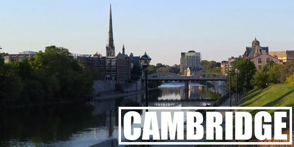 The scenic Riverside Park in Cambridge, Ontario, a perfect backdrop for events. Streaming Inc. provides live streaming and video production services for conferences and community gatherings in Cambridge.