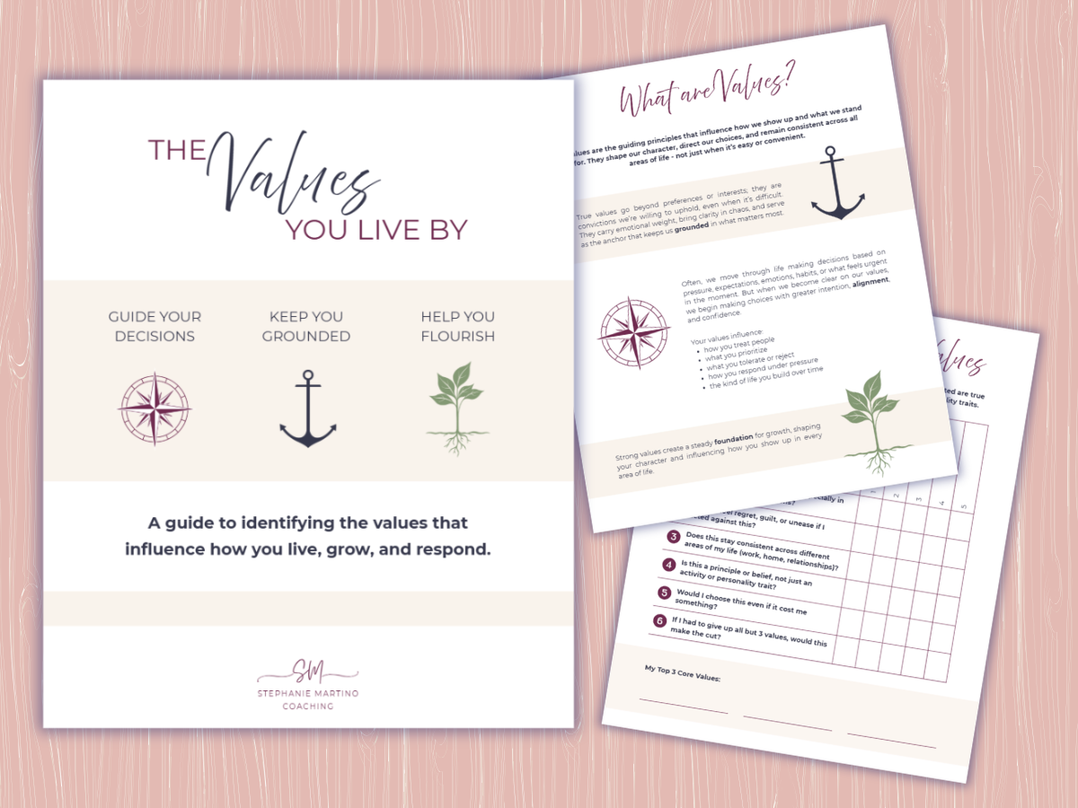 Free resources — Stephanie Martino Coaching