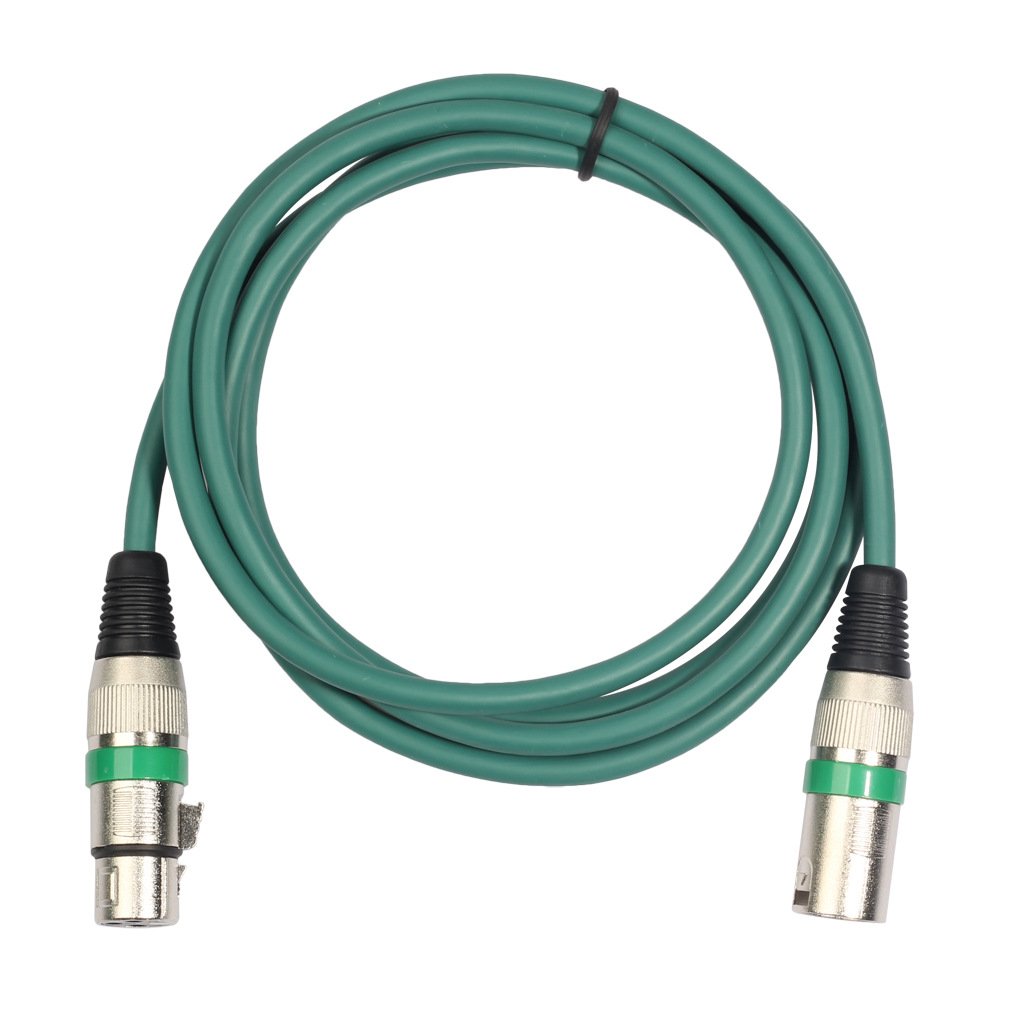 wire xlr cable green