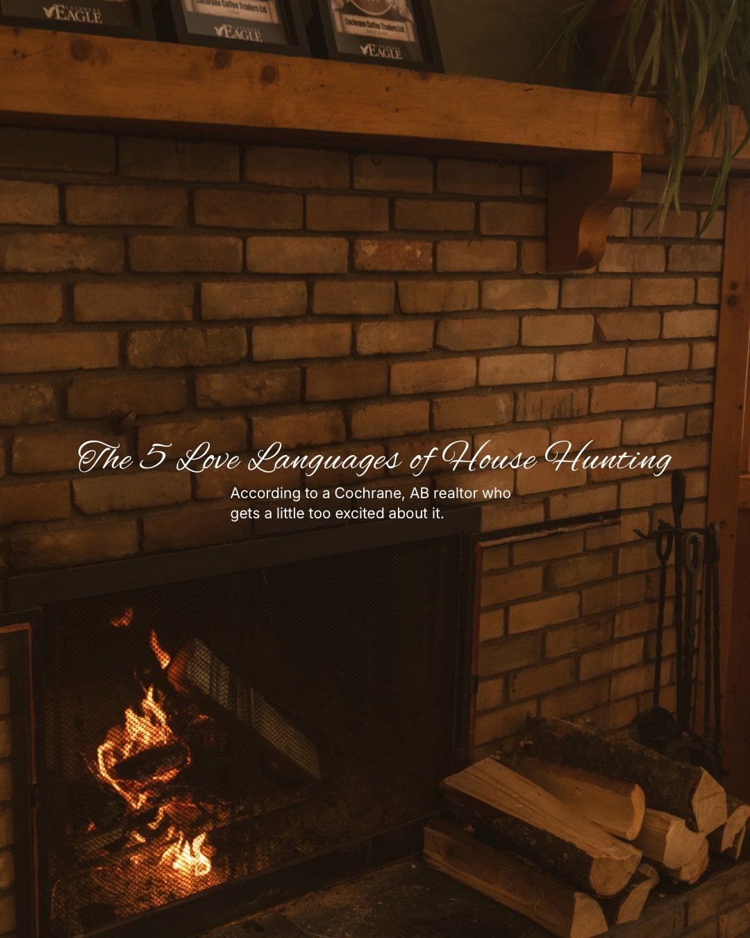 Real estate aside for a second, have you read The Five Love Languages? If not, it&rsquo;s time. 

It explains so much about how people show up in relationships, friendships, and even in everyday life.

I&rsquo;ve realized mine are quality time and ac