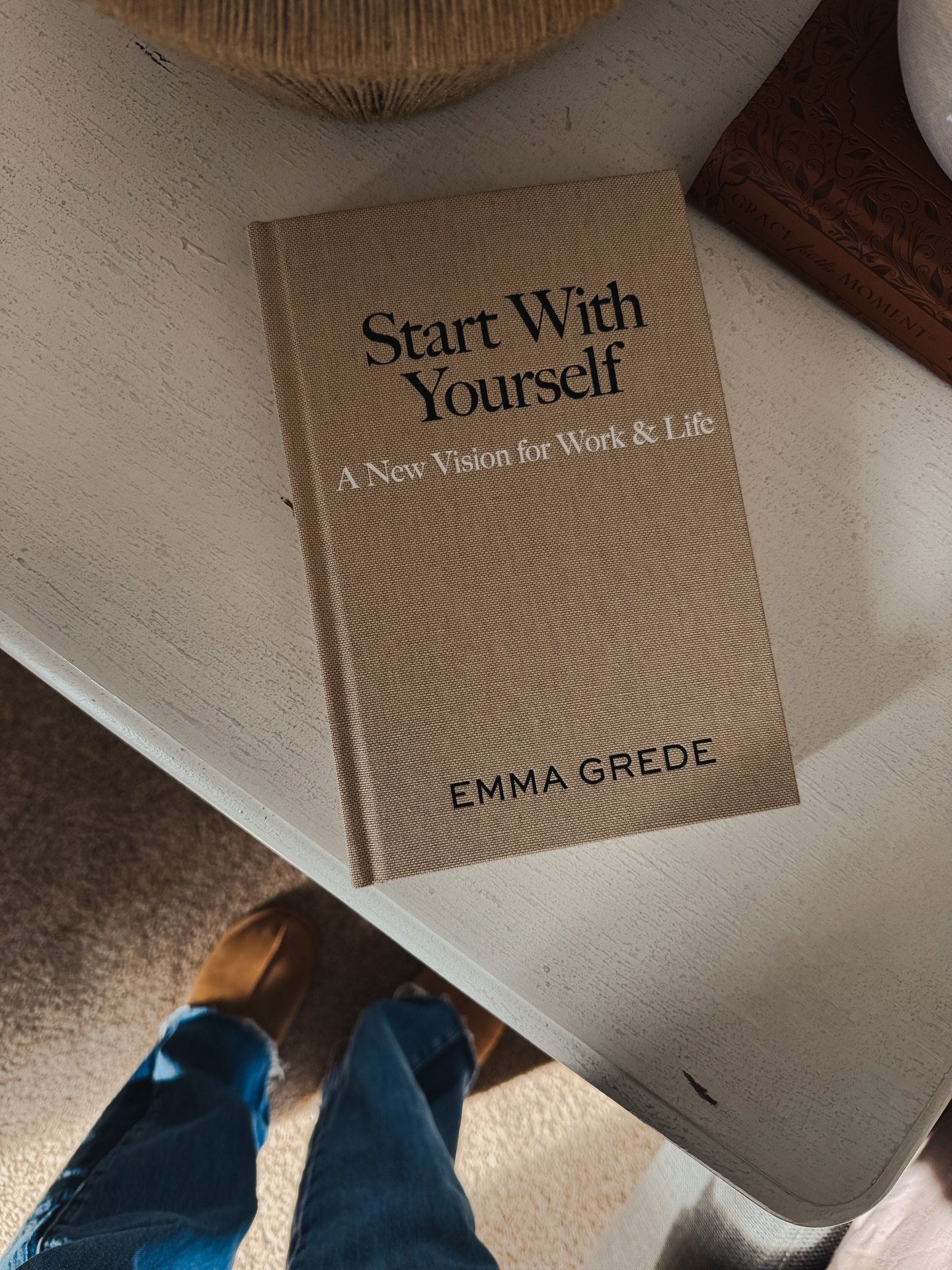 Takeaways from the nightstand.

I&rsquo;ve been reading Start With Yourself by @emmagrede and one thing that&rsquo;s really resonated is the idea that more than we think starts with us. Our mindset. Our choices. The way we define success instead of b