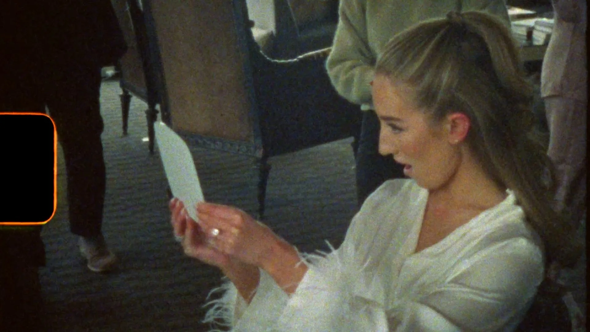 super 8 wedding video image from hotel zaza in houston