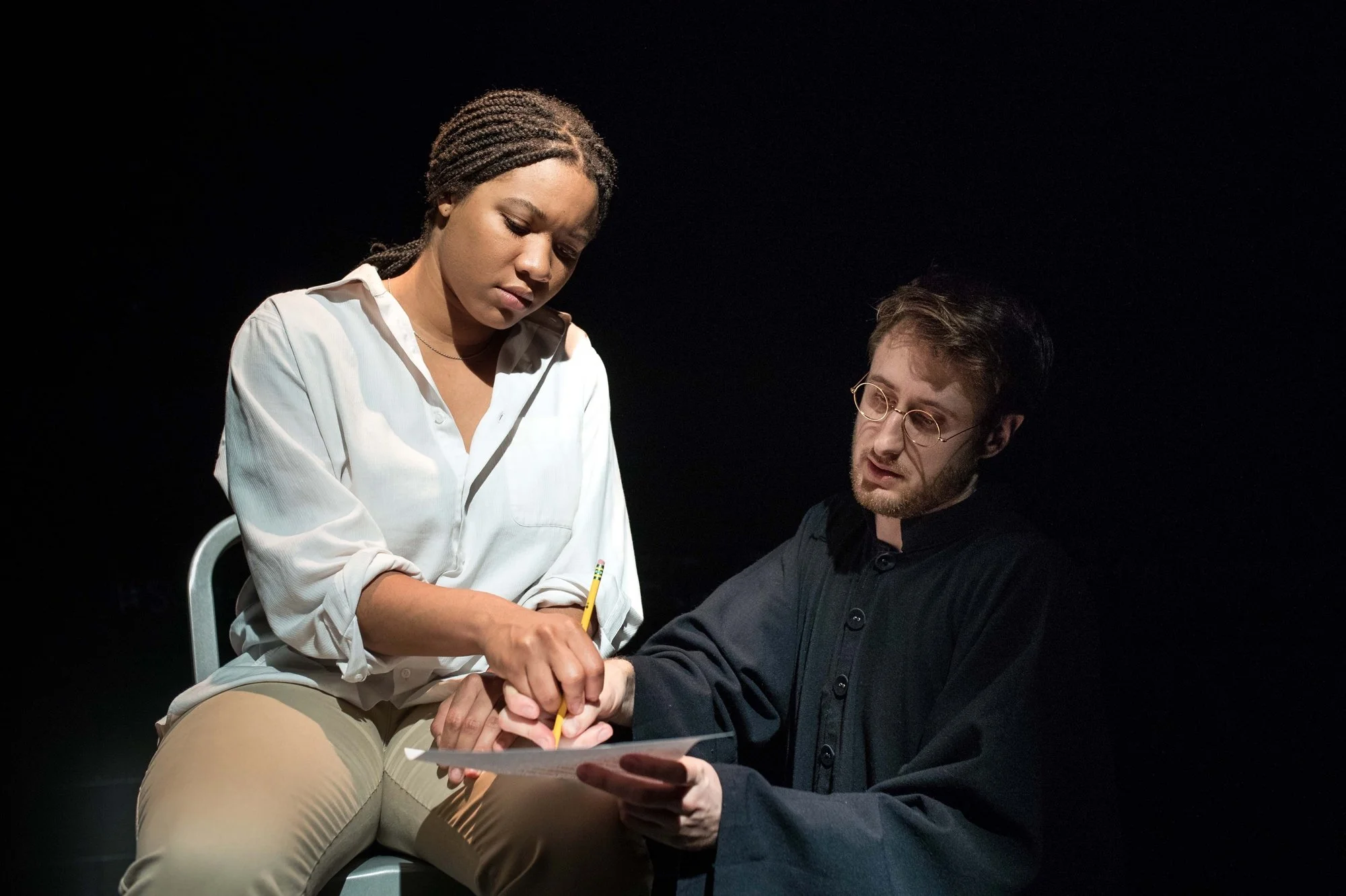 Aundria-Brown-and-Aubie-Merrylees-in-BEDLAMs-production-of-SAINT-JOAN-smaller.jpg
