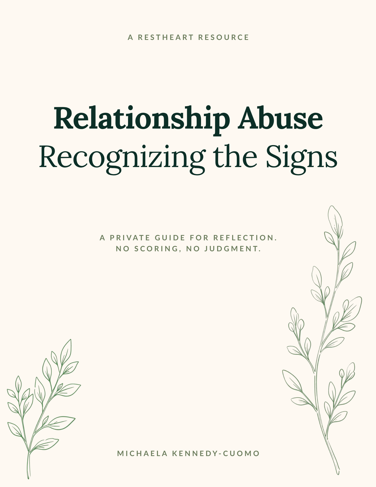 Relationship Abuse: Recognizing the Signs