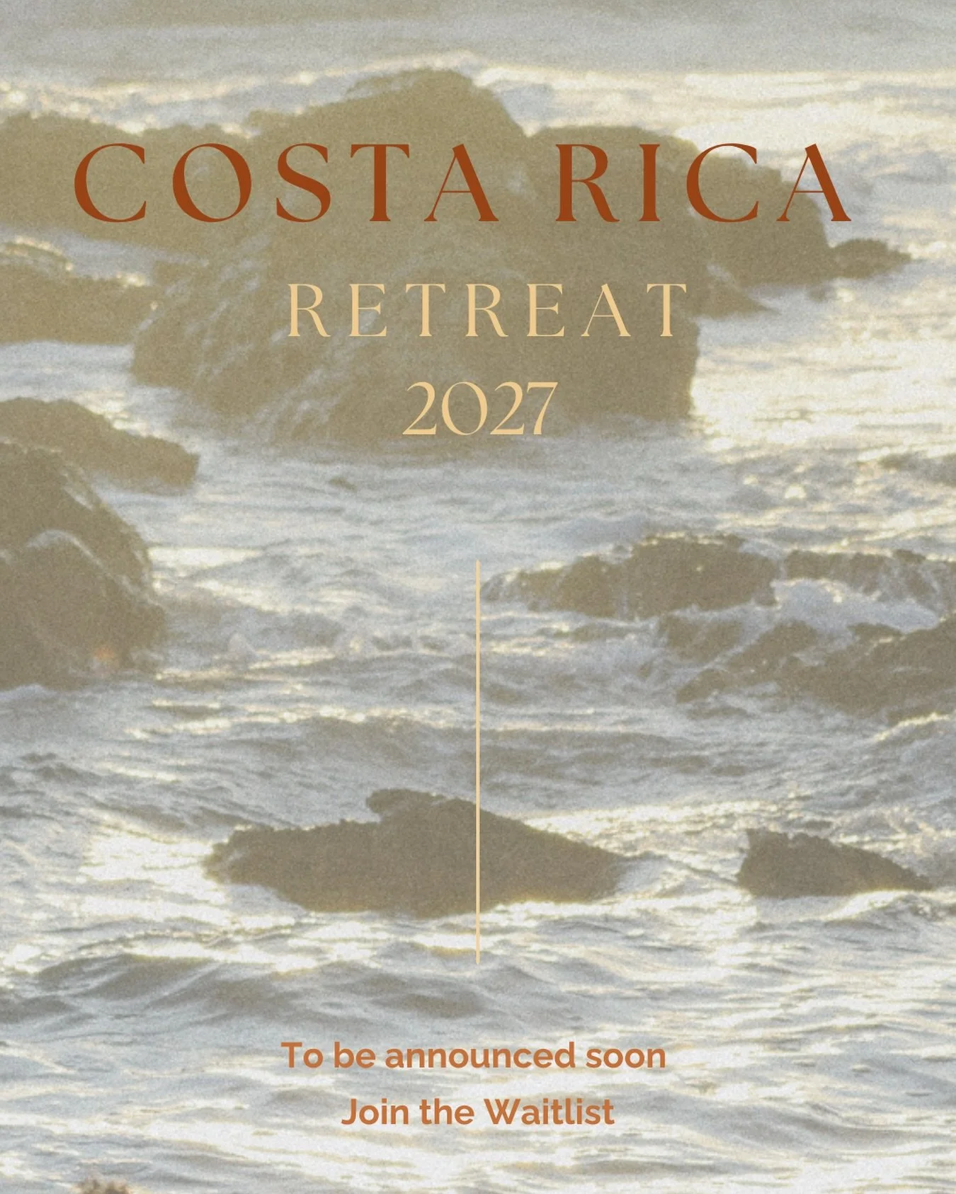 Something is coming 🌴✨

A retreat. By the sea, in the heart of the jungle.
A space to return to yourself, away from the noise.

A deep, immersive nature experience &mdash; embodied and somatic, designed for both individual and collective space.

Exp