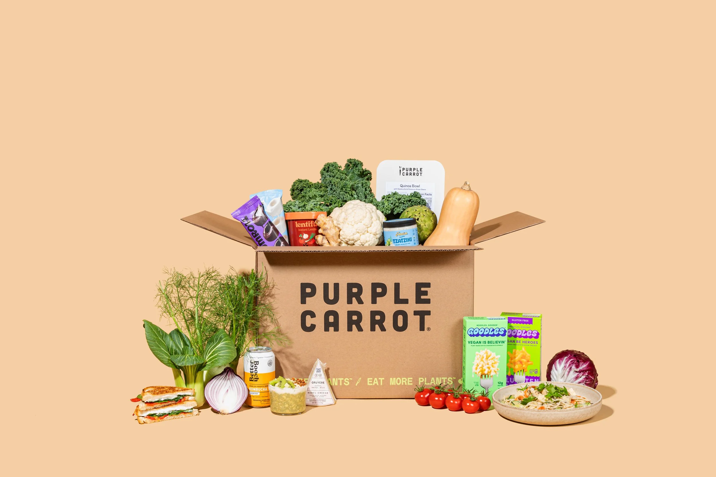 Purple Carrot box