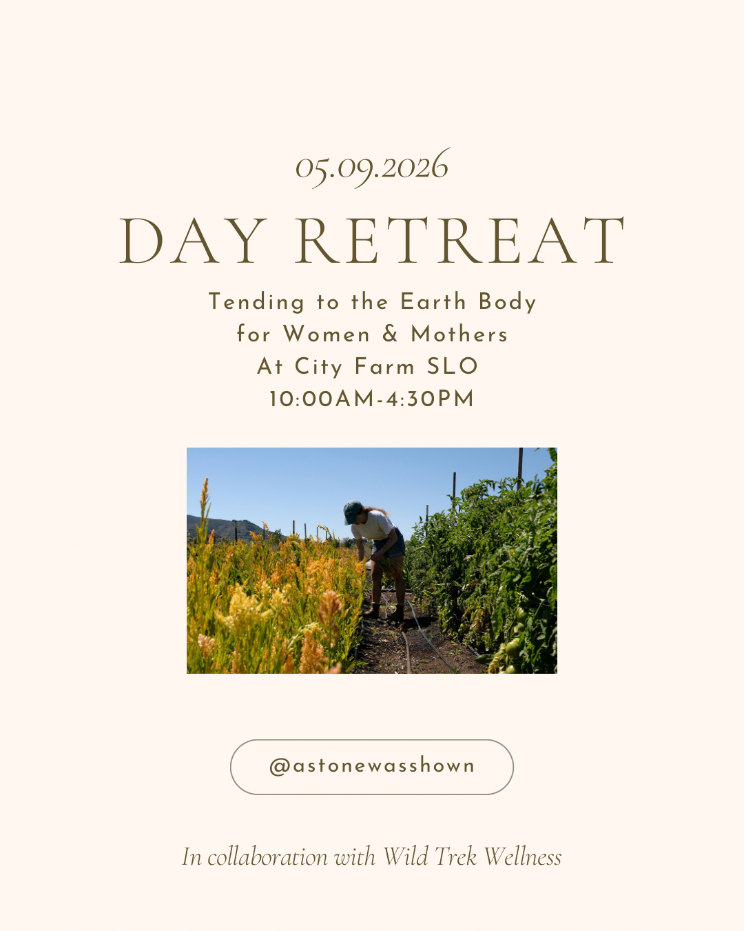 Tending to the Earth Body: A Day Retreat at City Farm SLO