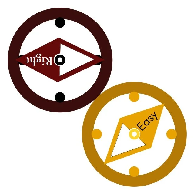 Easy or hard? Wrong or right?