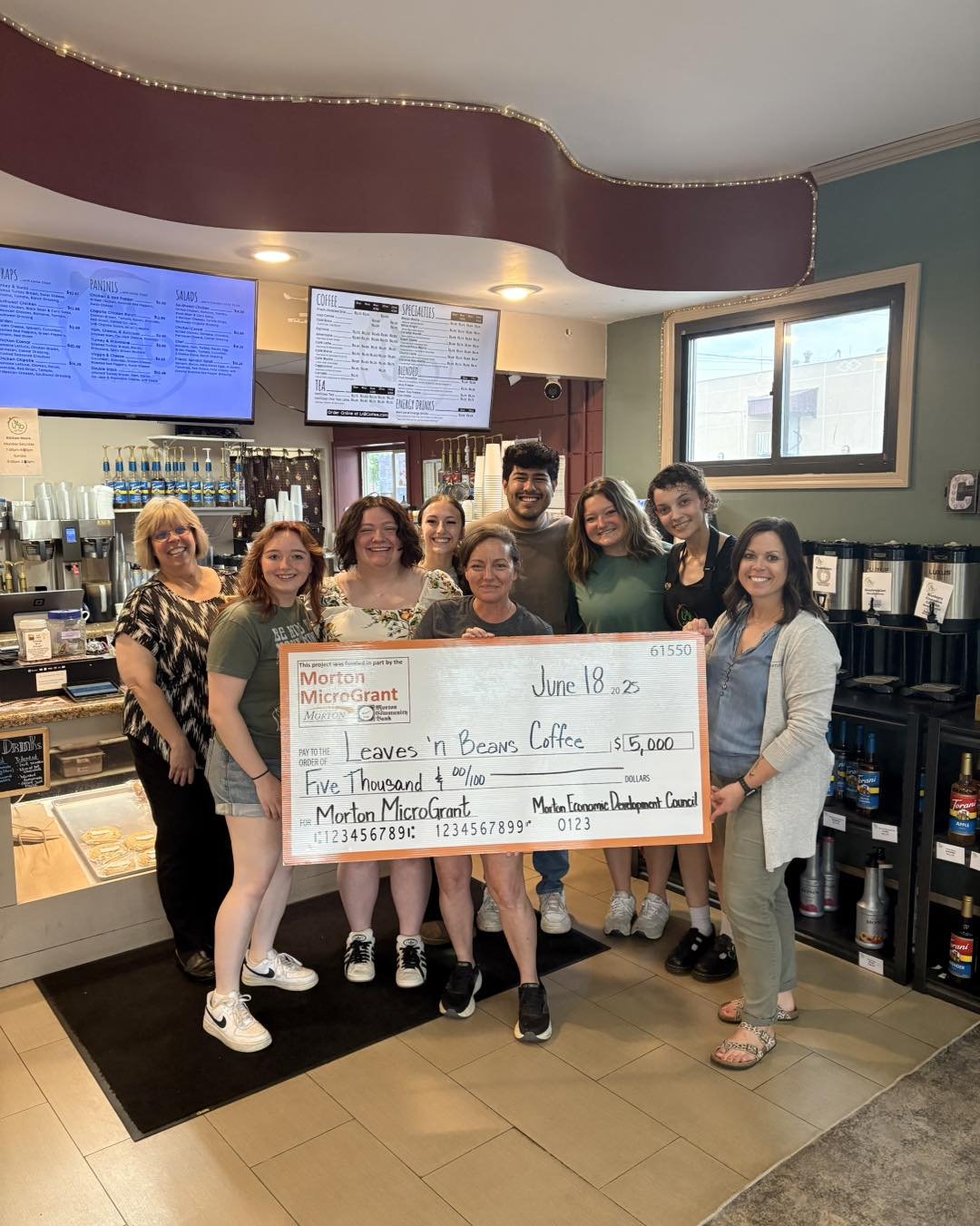 enhance the interior of their café, creating a more welcoming space for customers to gather, work, and connect. 