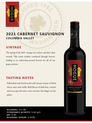 Hogue_2021_CabernetSauvignon_TechSheet
