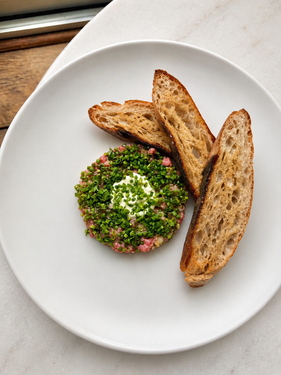 steak tartare - Bar Parisette in Logan Square, Chicago