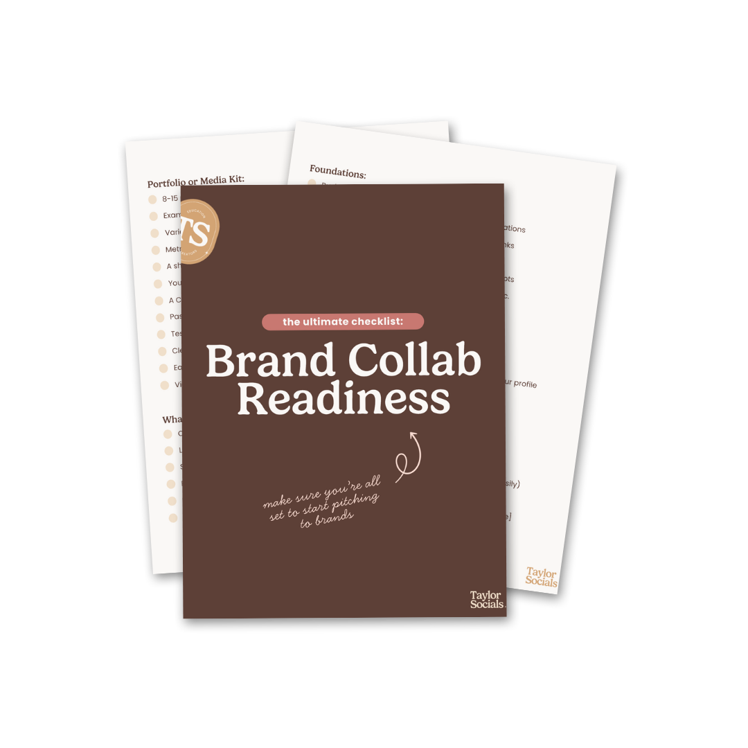Brand Partnership Readiness Checklist