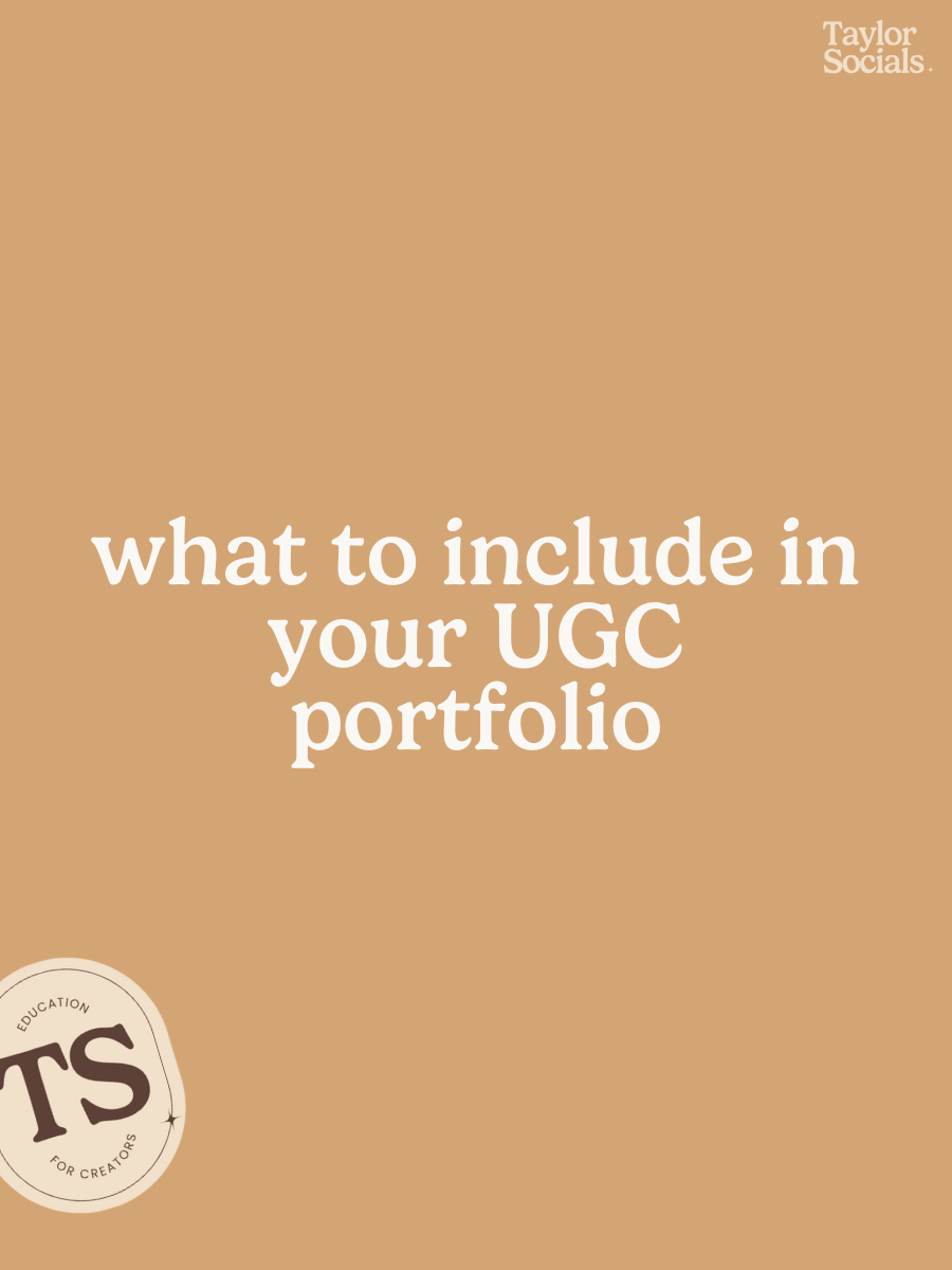 What to Include in Your UGC Portfolio
