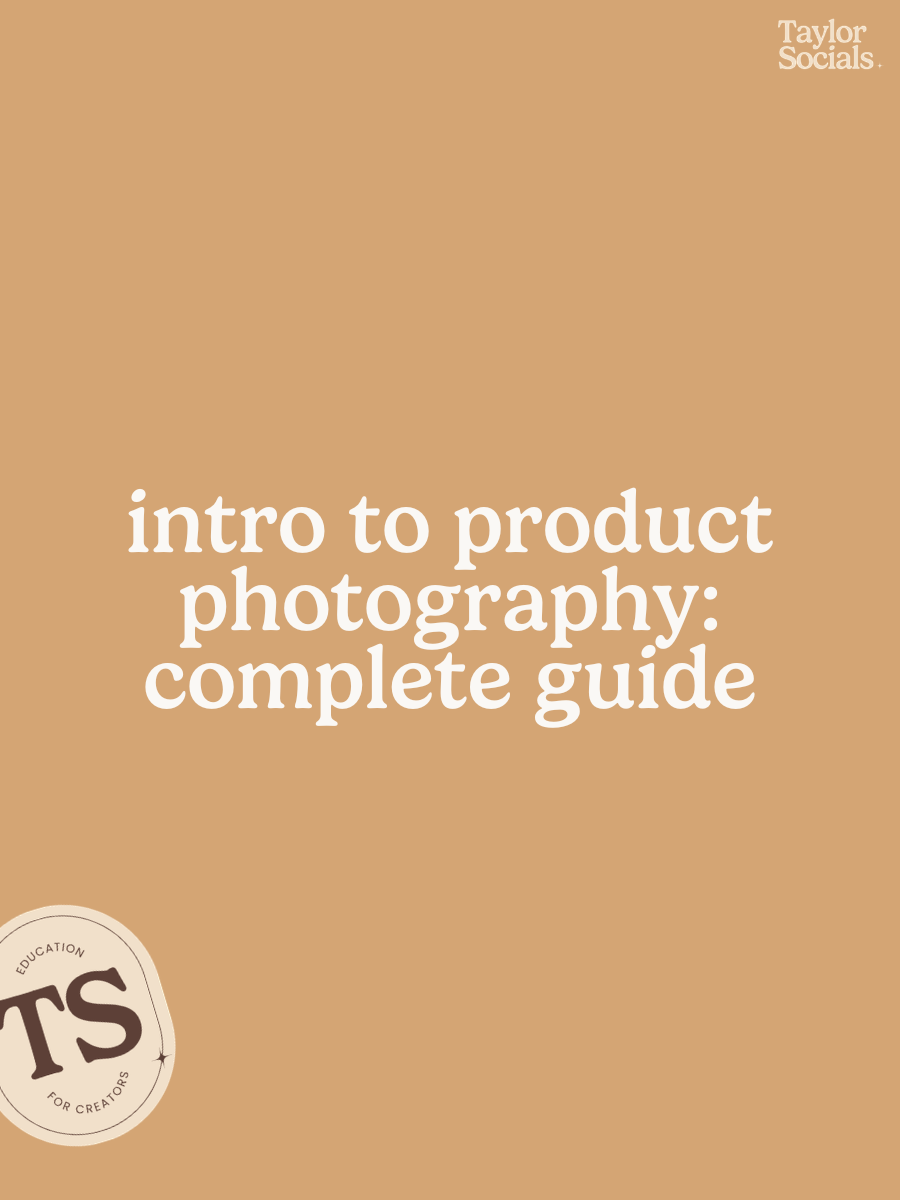 Introduction to Product Photography: The Complete Guide