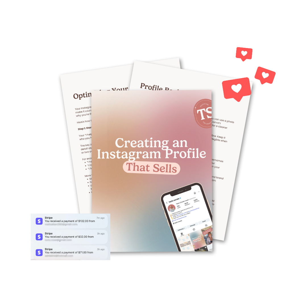 Create an Instagram Profile That Sells
