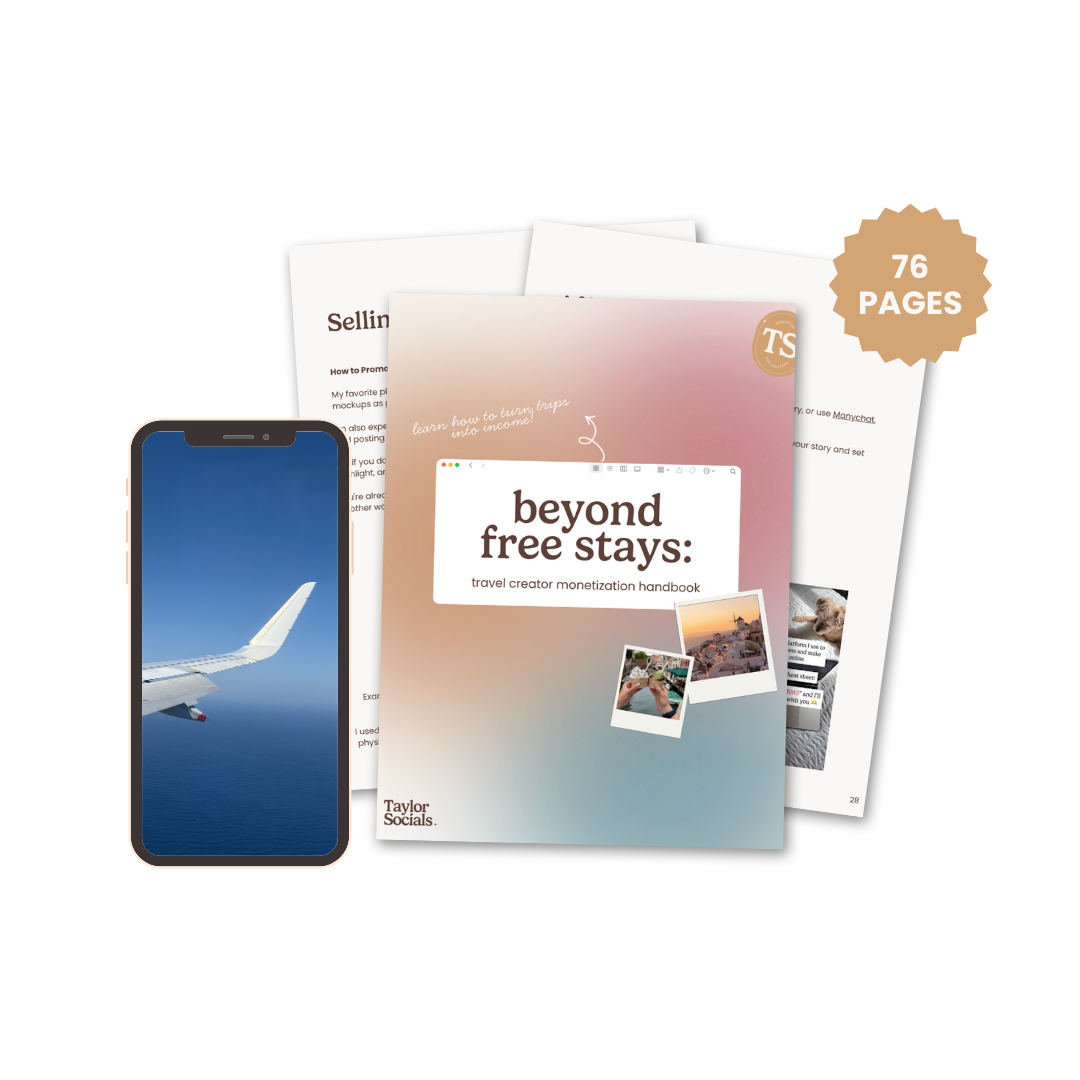 Beyond Free Stays: Travel Creator Monetization Handbook
