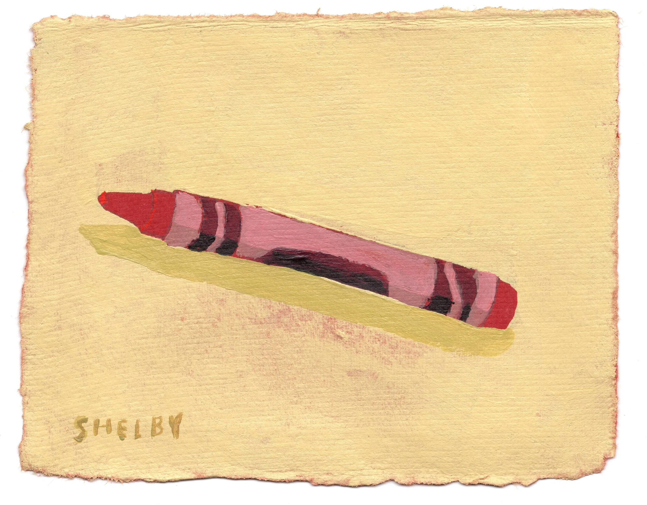 Cardinal Red Crayon (For Gracie)