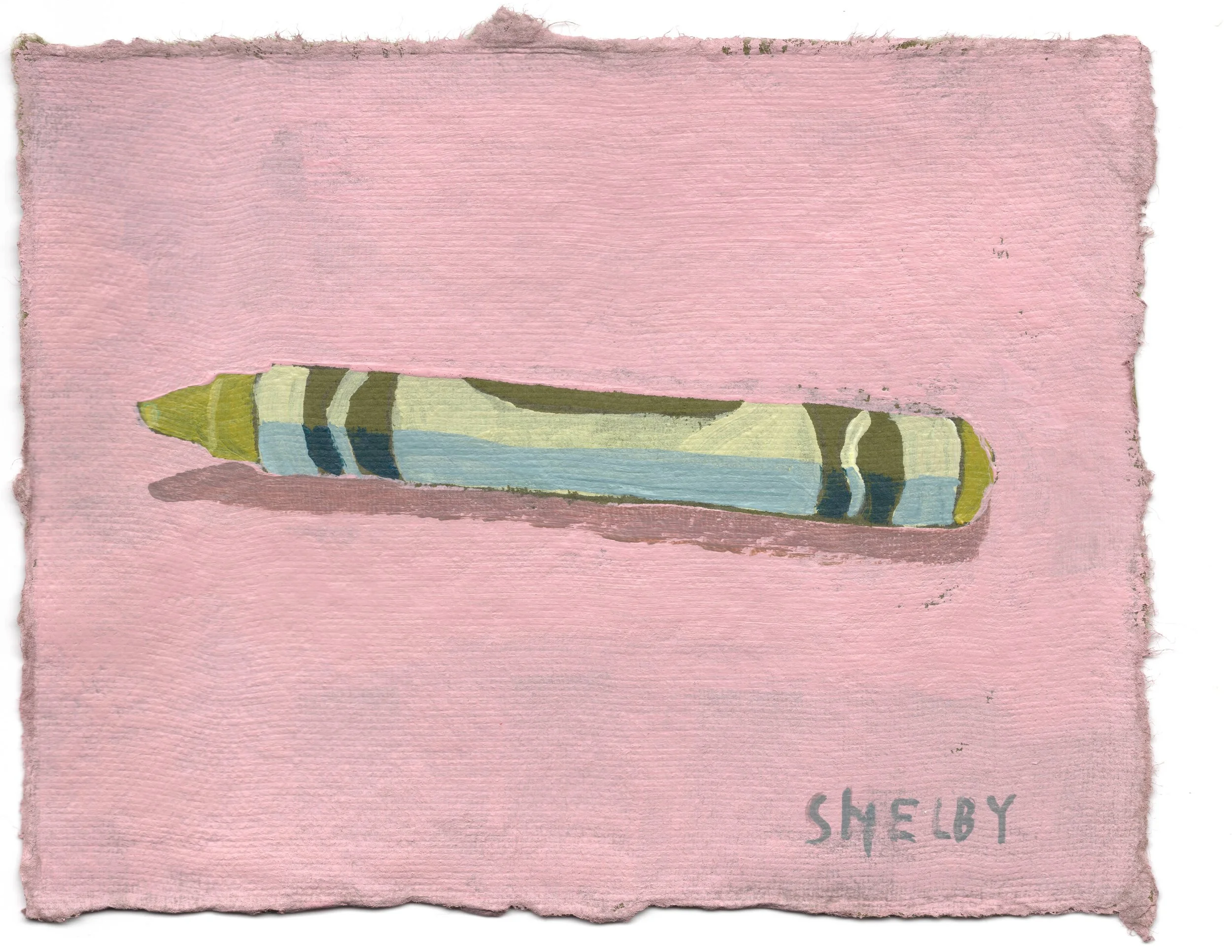 Chartreuse Crayon (For Catherine)