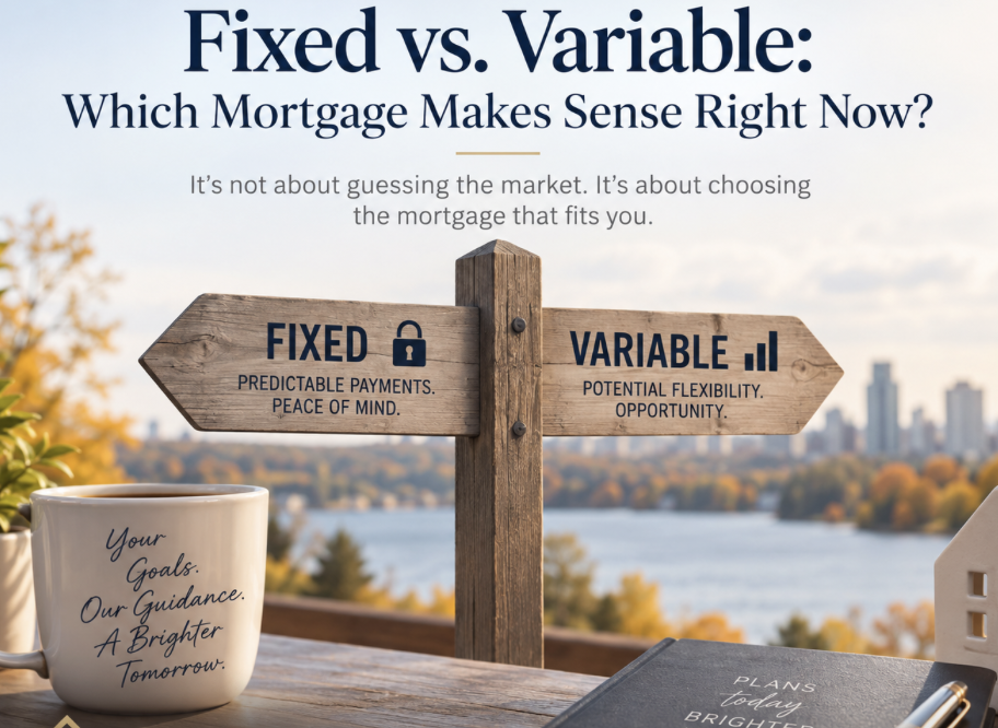 Fixed vs. Variable: Which Mortgage Makes Sense Right Now?