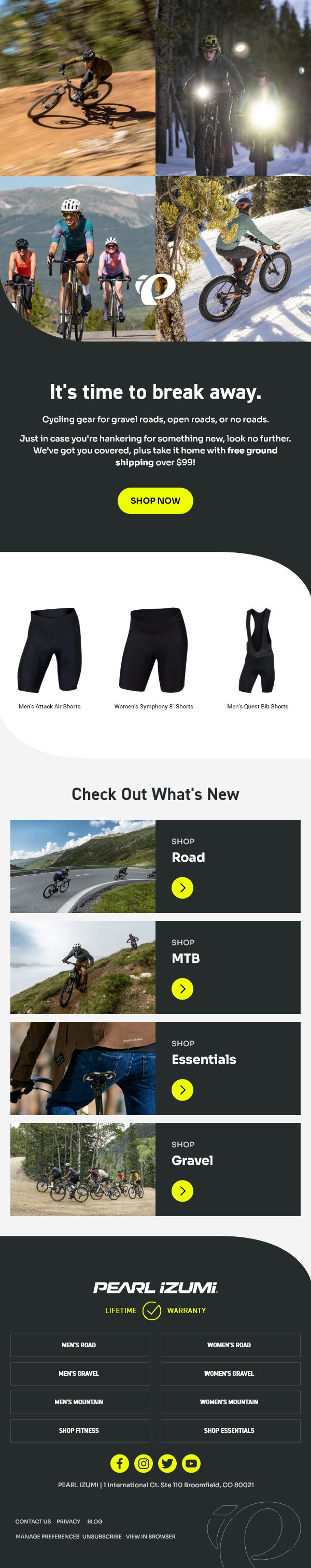 Page Browse Abandonment Message