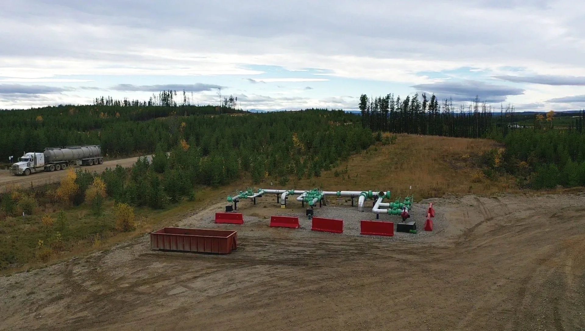 Horse Area Multi-Well Gathering System