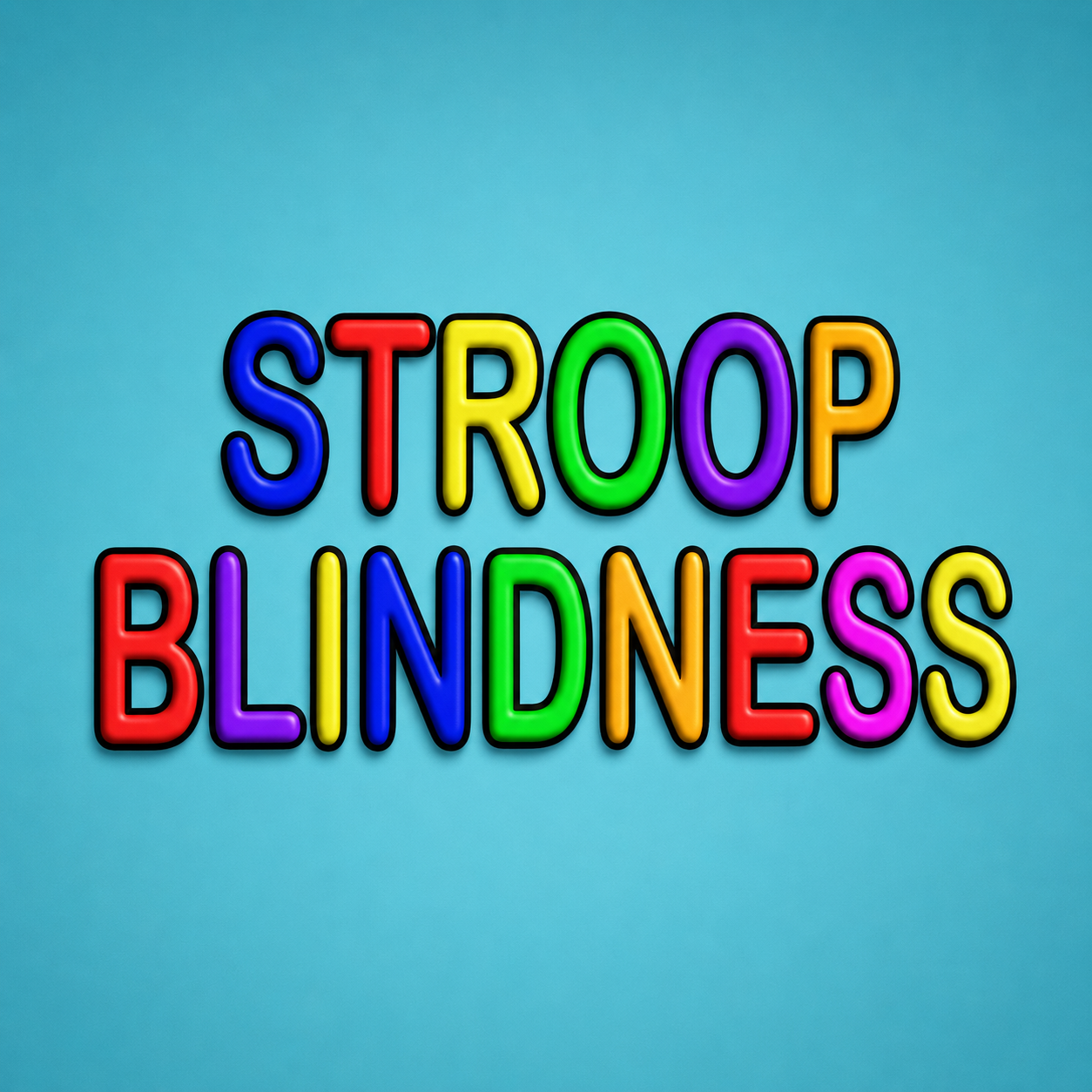 Stroop Blindness - Black Cat Magic