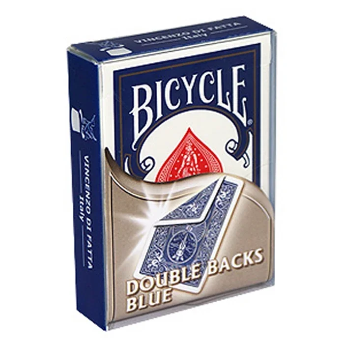 Bicycle brand Double Backers - BLUE