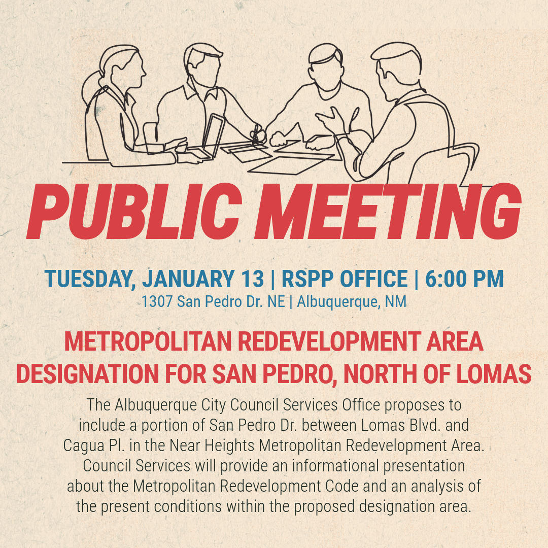 Public Meeting: Near Heights MRA Extension Proposal