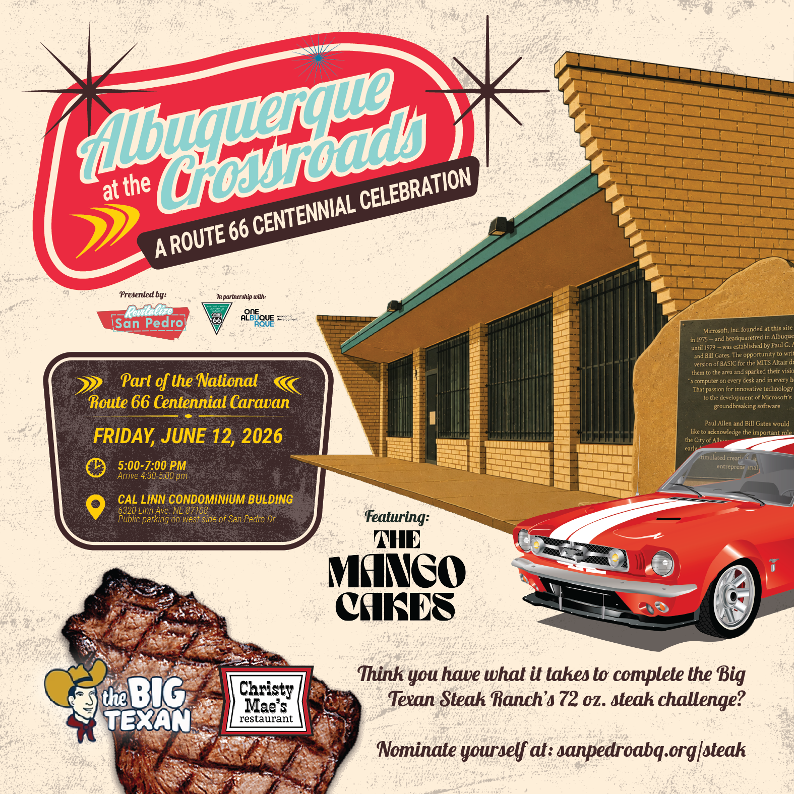 Route 66 Caravan & Big Texan Steak Challenge