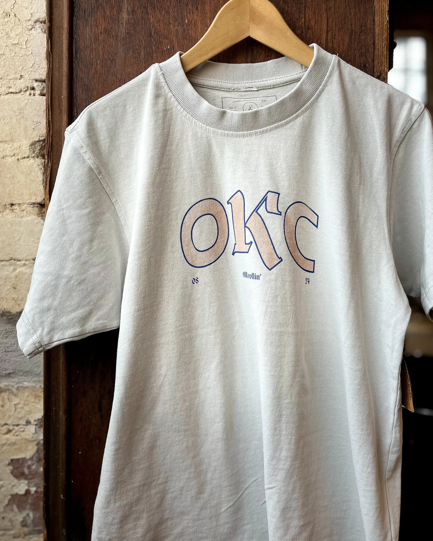 Thunder Still Rolls Heavyweight Tee | Shop Good OKC — Shop Good