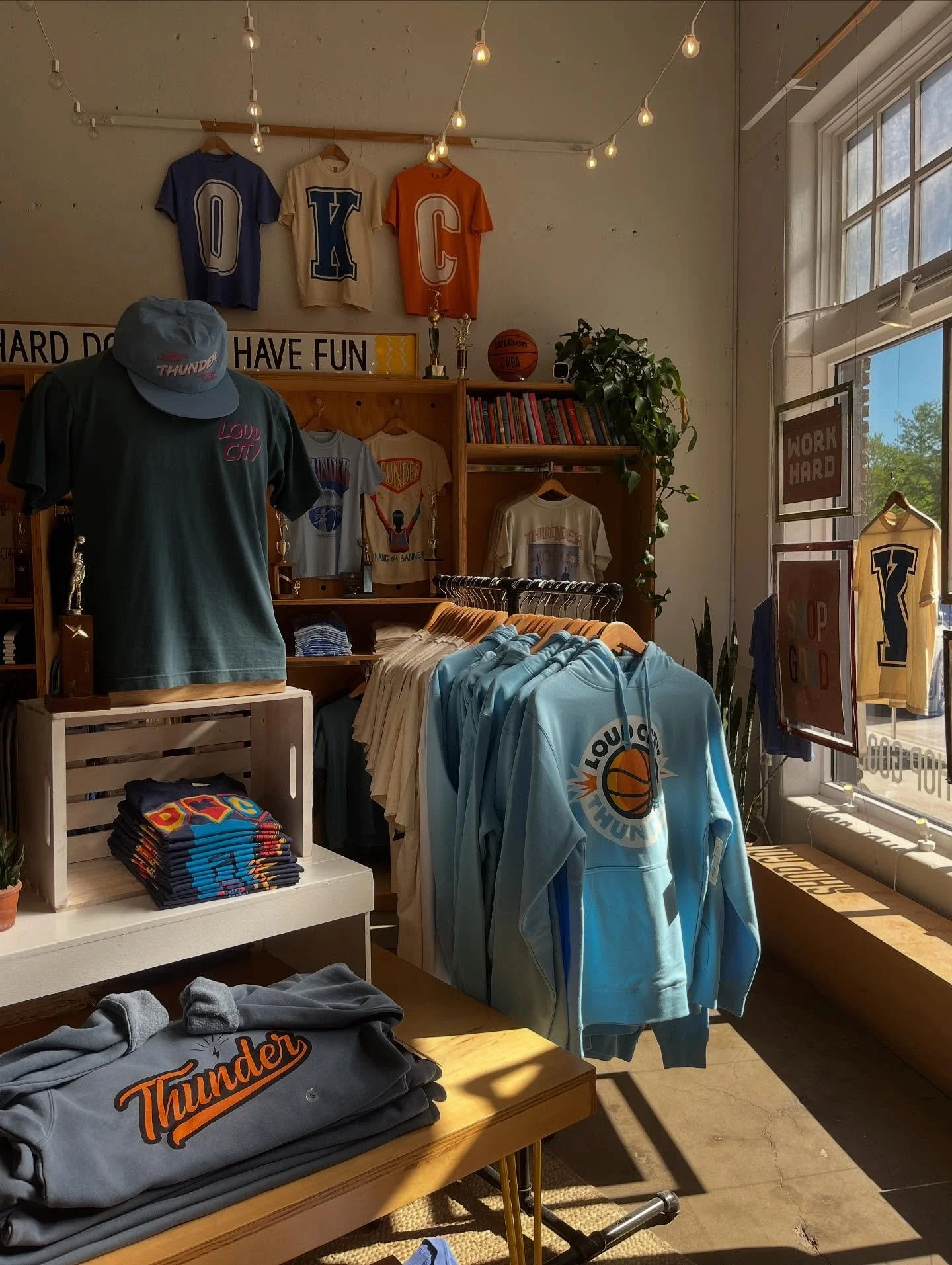 Shop is closed for today, July 4th, so our whole team can catch a little sunshine, sleep and family time after basically blacking out during the 16-hour-days of Thunder playoffs for the last few weeks. 🤣 We&rsquo;ll be back open tomorrow for regular