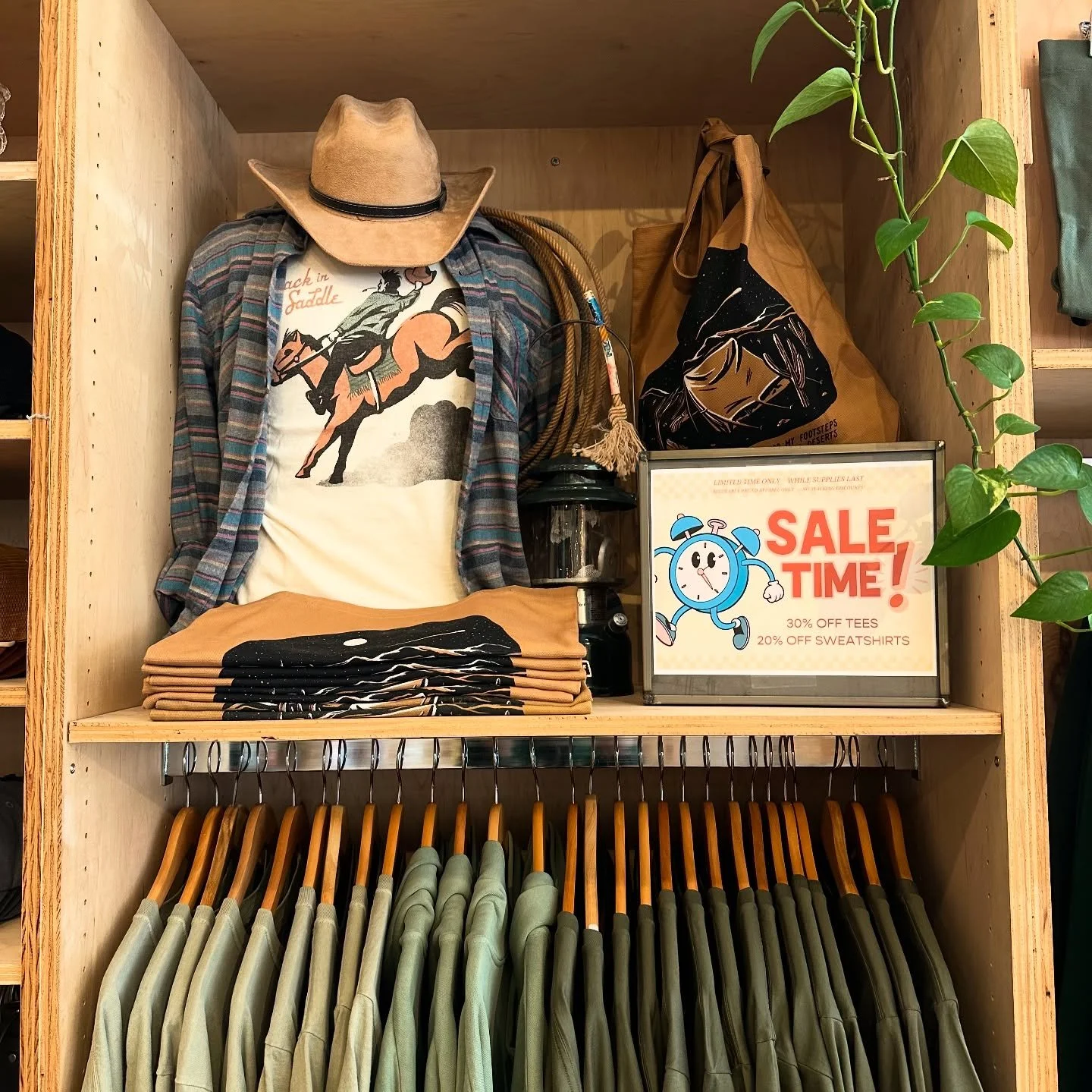 ⏰ 48 HOURS REMAINING FOR OUR STOREWIDE SALE!

Friday + Saturday will be your last chance to get 30% off all tees + 20% off sweatshirts! (Sale ends 2/28!)

We hope to see you out enjoying that OKC sunshine this weekend!