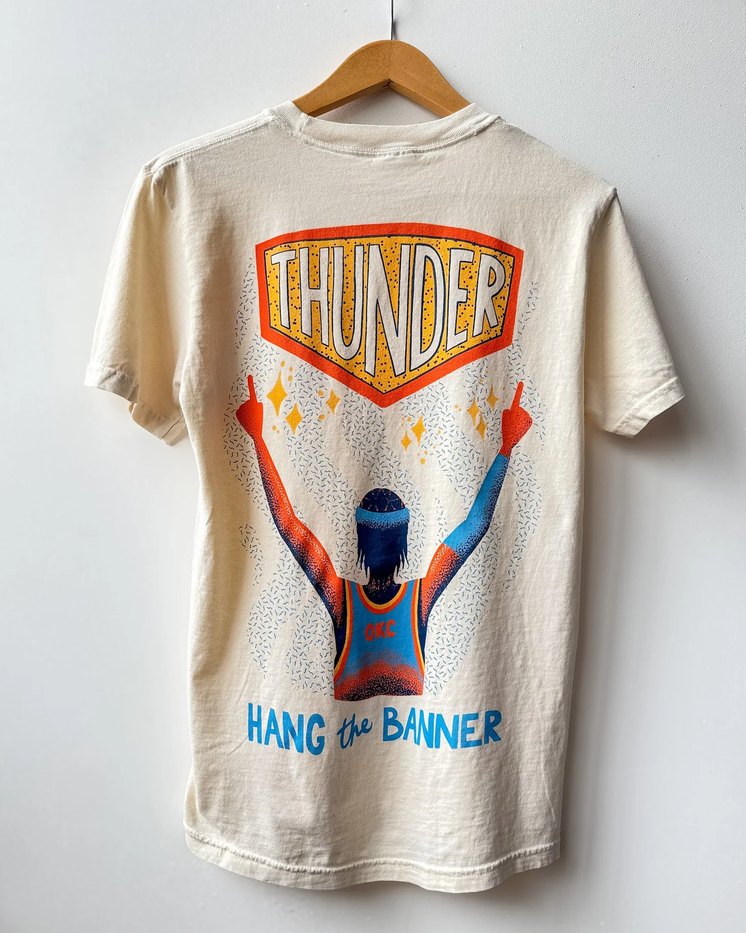 Thunder - Hang the Banner Tee | Shop Good OKC — Shop Good