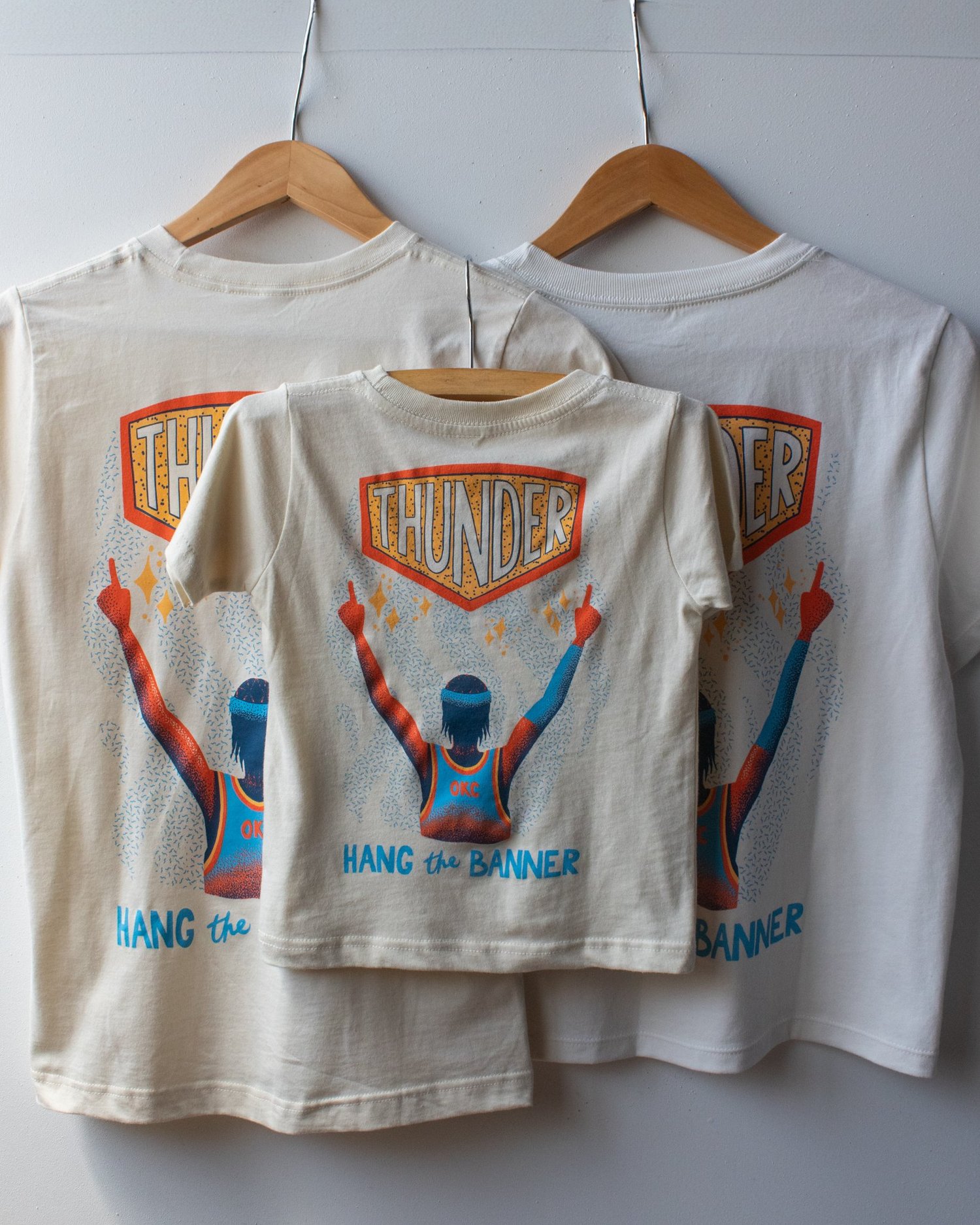 Thunder - Hang the Banner Tee | Shop Good OKC — Shop Good